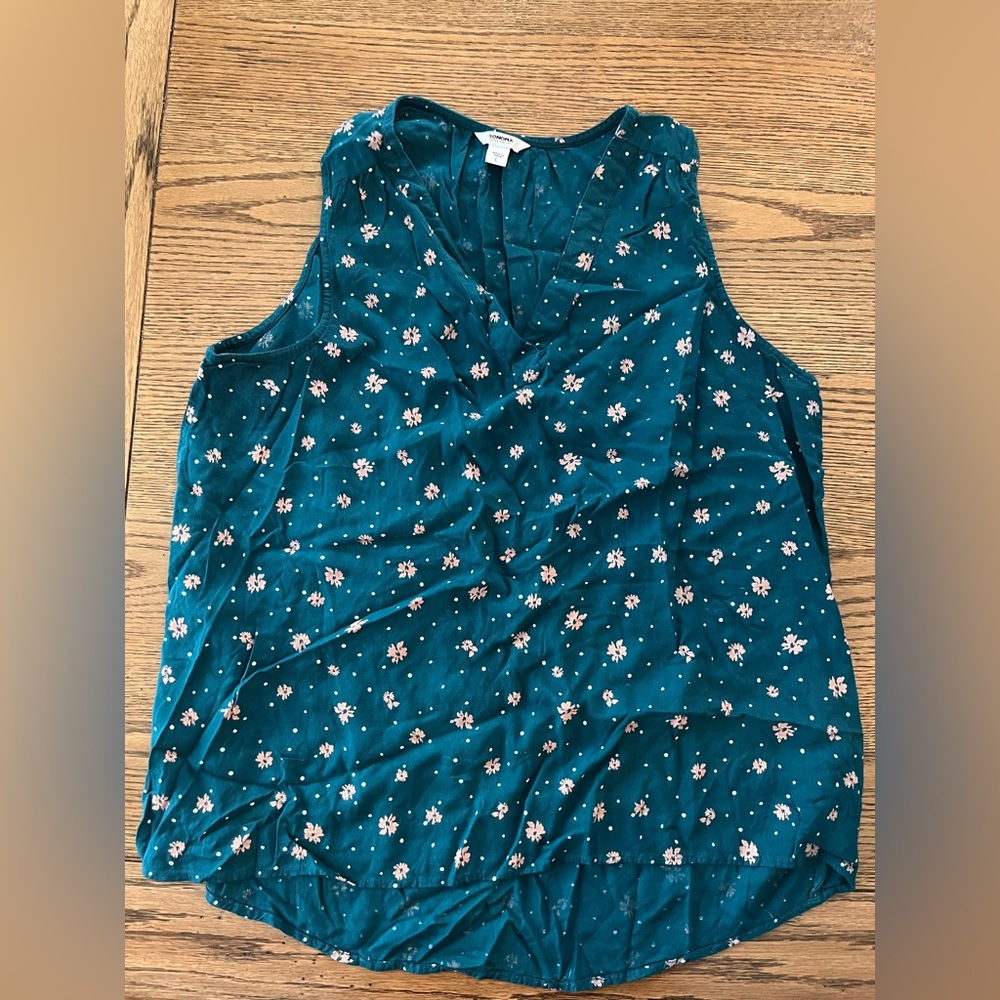 Floral Tank Top Blouse